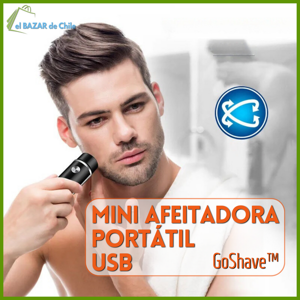 Mini Afeitadora Portátil USB GoShave™