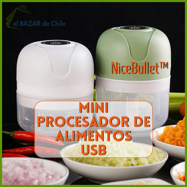 Mini Procesador de Alimentos USB NiceBullet™